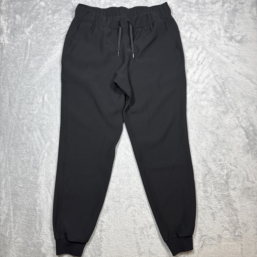Lululemon On The Fly Jogger Pants Womens 8 Black‎ Comfort W5BZDS